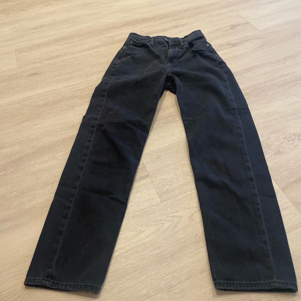 Black Size 0 Regular Women’s Mom Jeans
